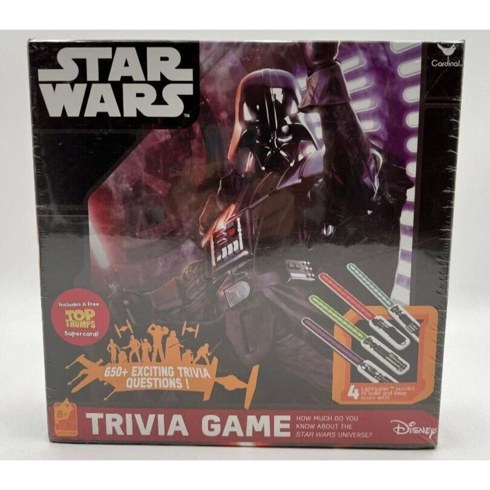 Star Wars Trivia Game Classic - New in Distressed Boxing SF3-5